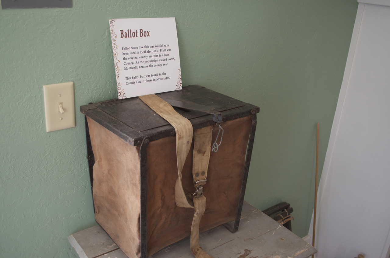 Old Bluff Ballot Box