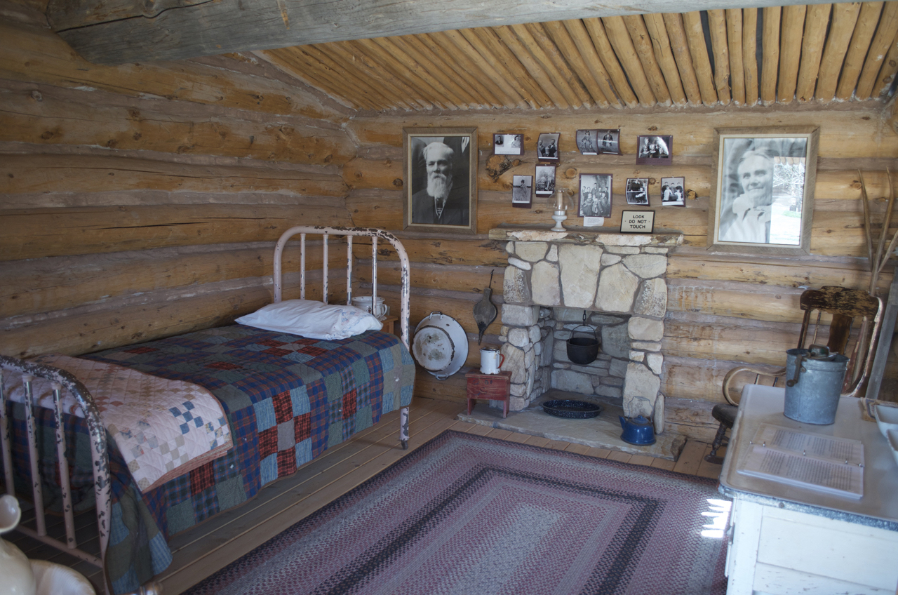 Inside Jones Cabin