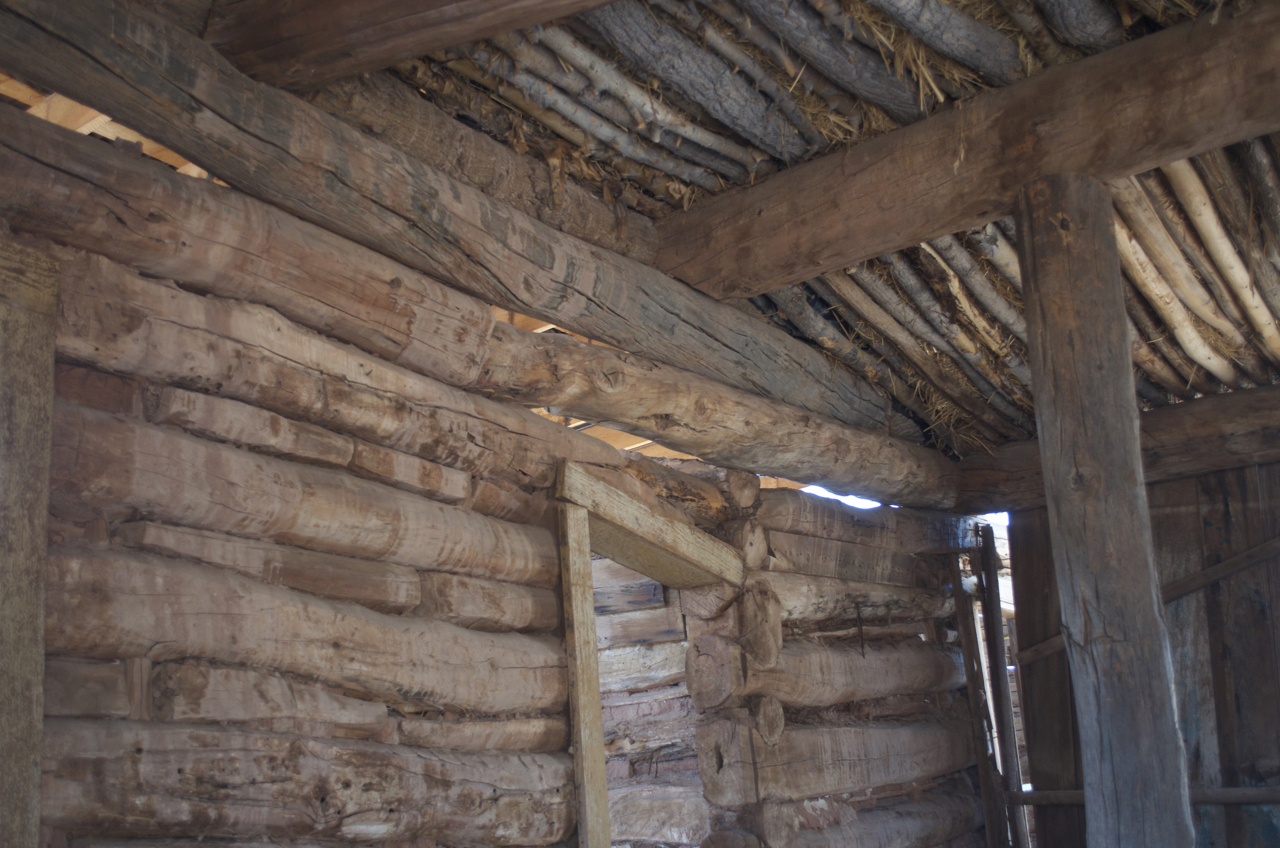 detail of ceiling Barton Cabin