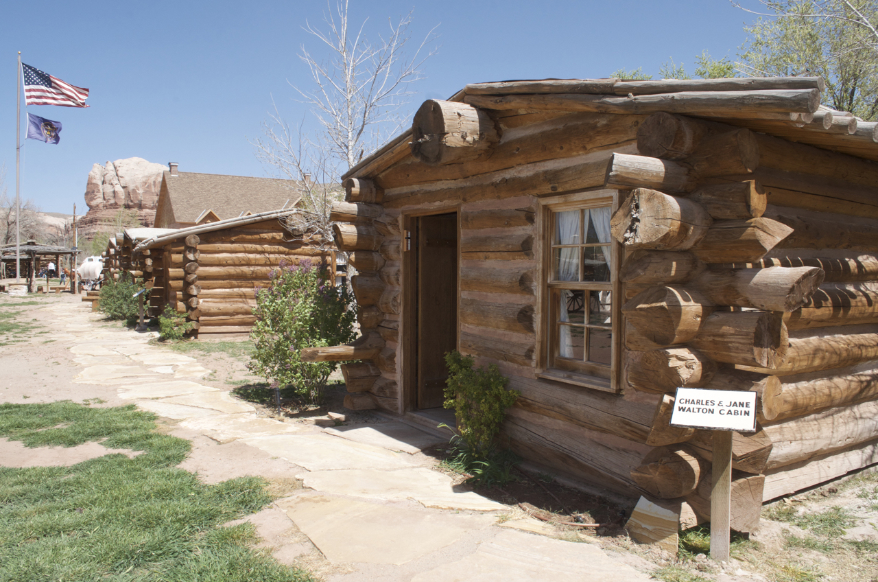 View of C E Walton Cabin