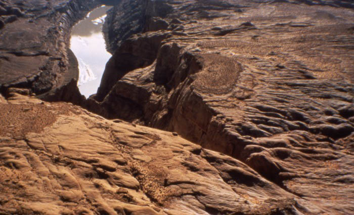 Hole-in-the-Rock crevasse